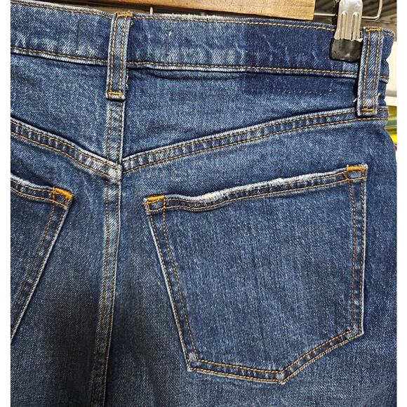 Abercrombie & Fitch The Cutoff Jean Shorts High Rise Curve Love Women's 26 2 - Picture 3 of 4